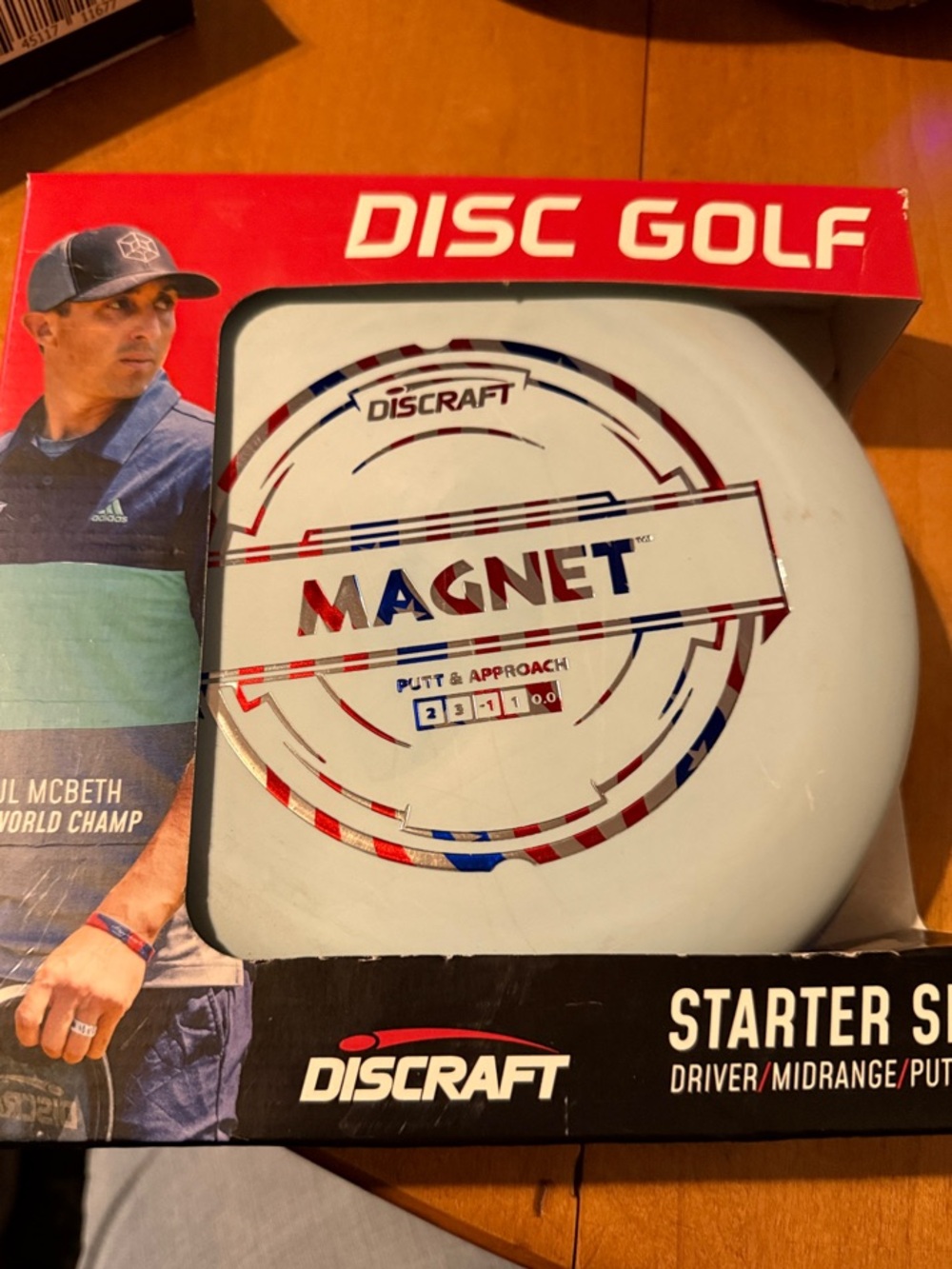 Disc golf starter set